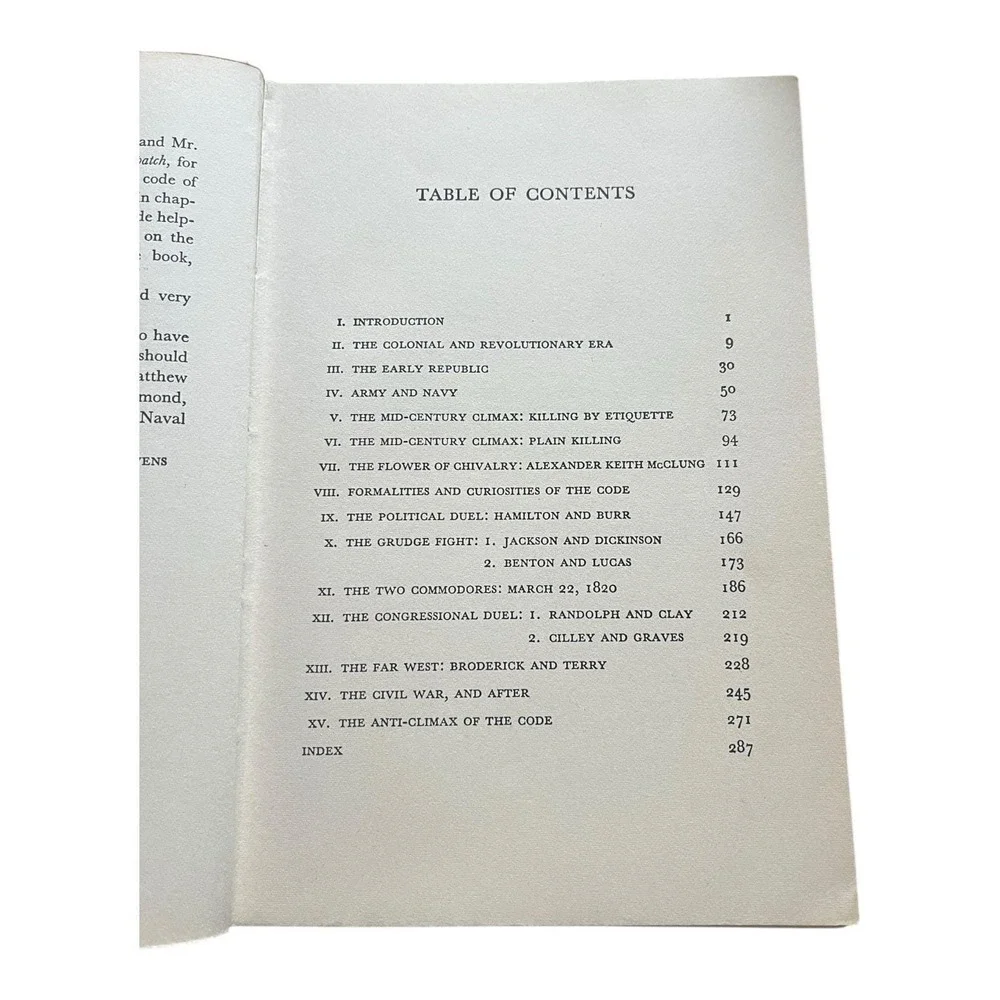 1940 Pistols At Then Paces Code Of Honor In America William Oliver Stevens ExLib